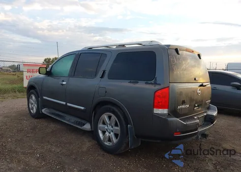 2011 Nissan Armada Platinum from USA, damaged, VIN 5N1BA0ND9BN618663